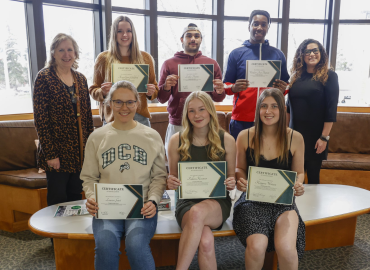 Dakota College Students Receive Department Recognition