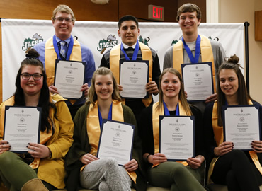 DCB Phi Theta Kappa Inducts Fourteen Students