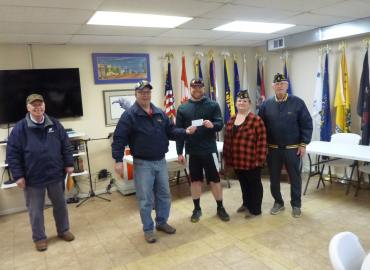 American Legion Post 42 Donates to Baseball Program