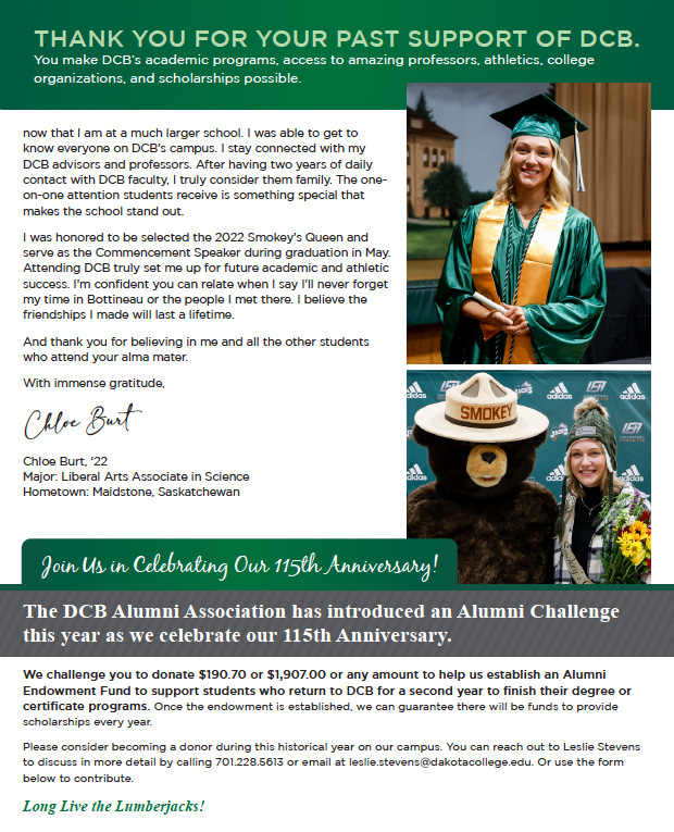alumni highlights chloe